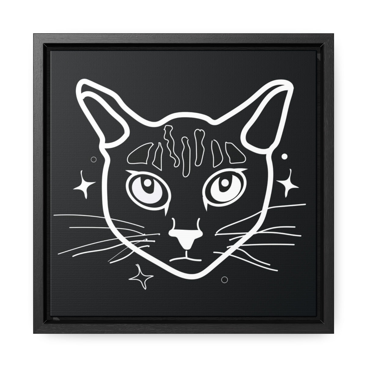 Good Kitty Gallery Canvas Wraps, Square Frame