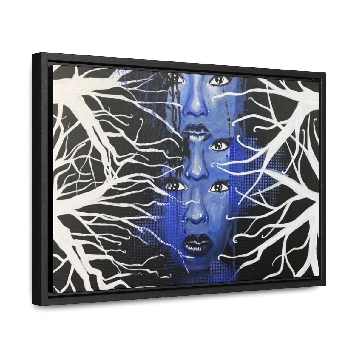 "Untitled" Painting by Kelly Kresconko PRINT on Gallery Canvas Wraps, Horizontal Frame