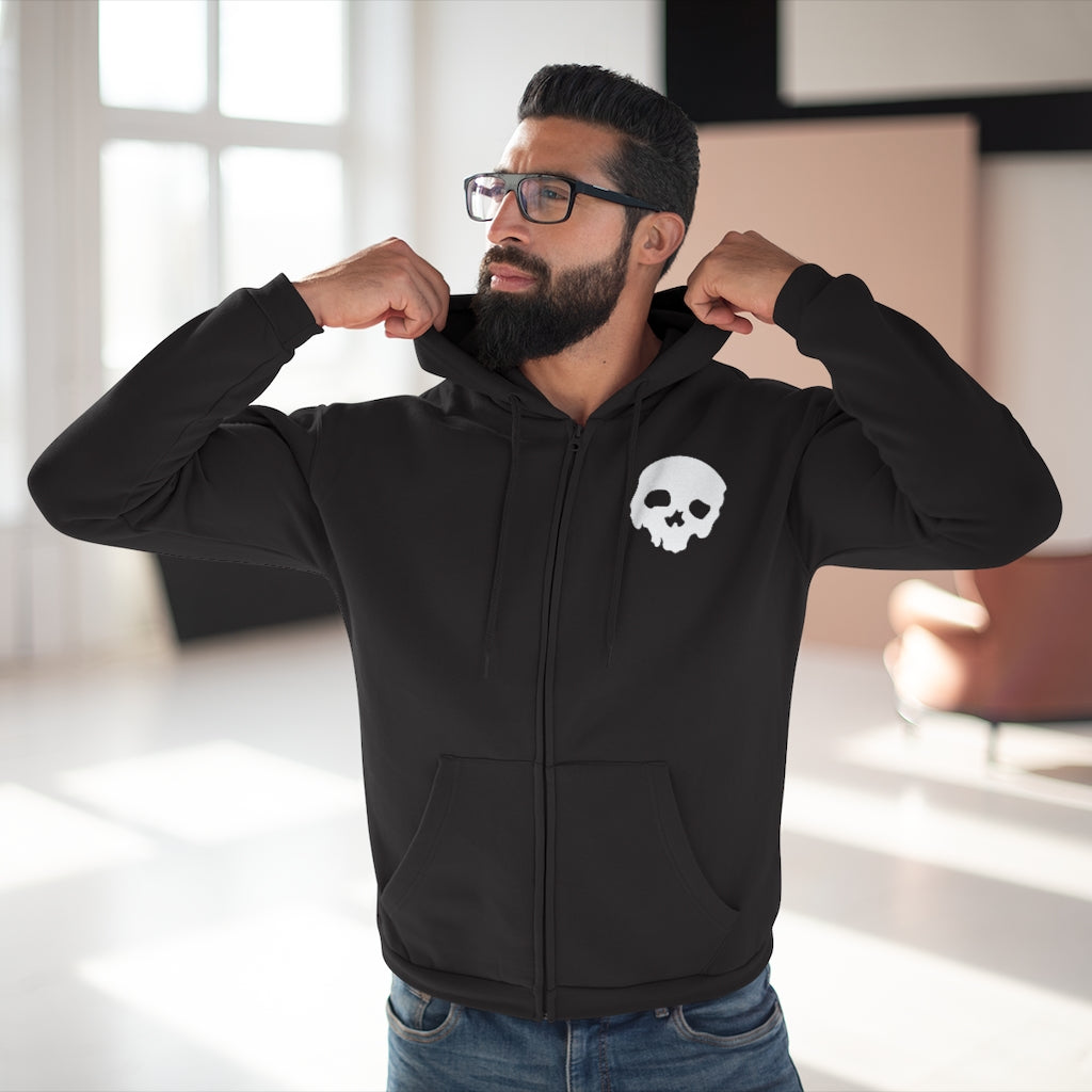 Unisex Hooded Zip Sweatshirt