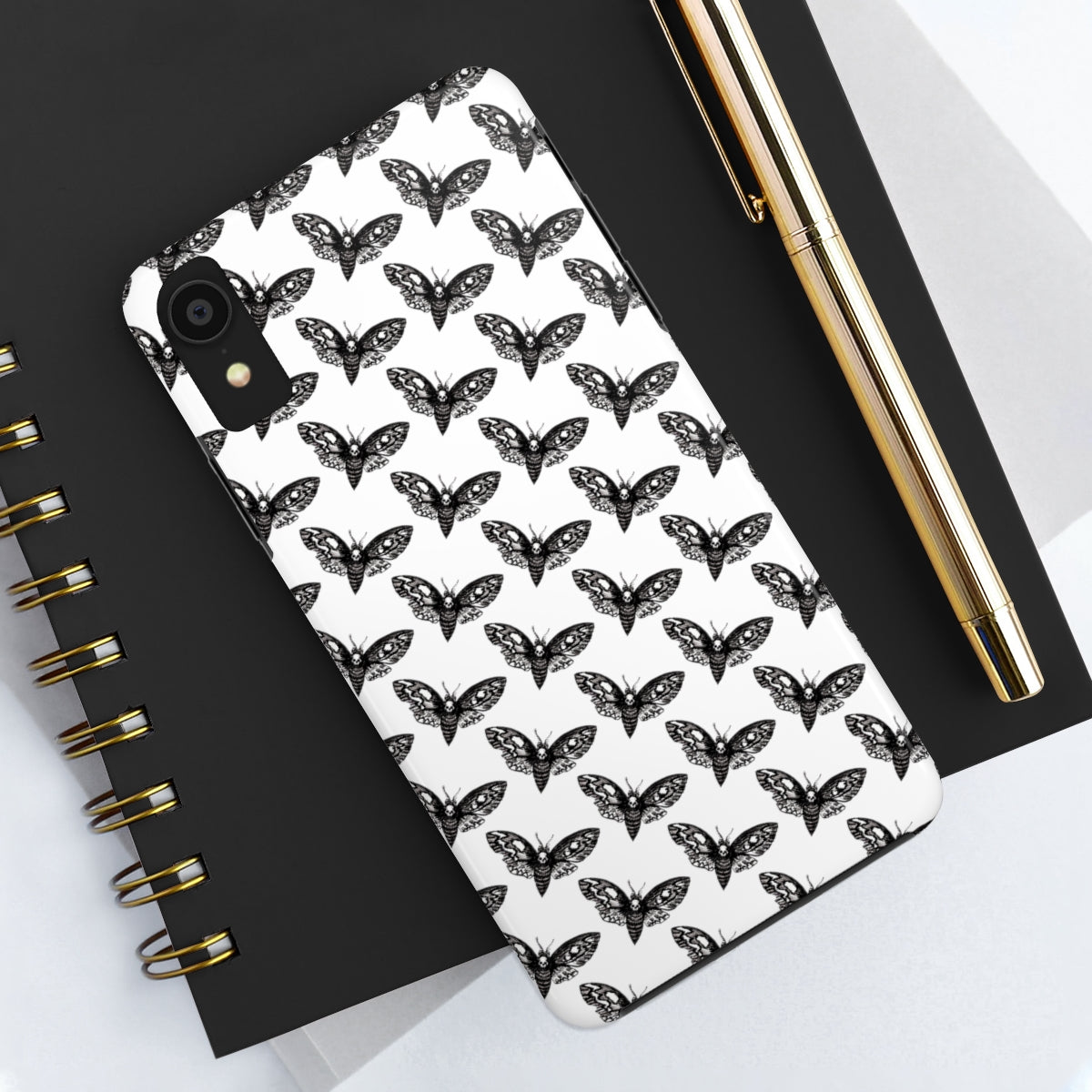 DeathMoth by Kelly Kresconko Phone Case