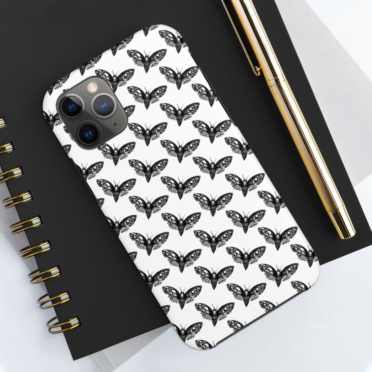 DeathMoth by Kelly Kresconko Phone Case