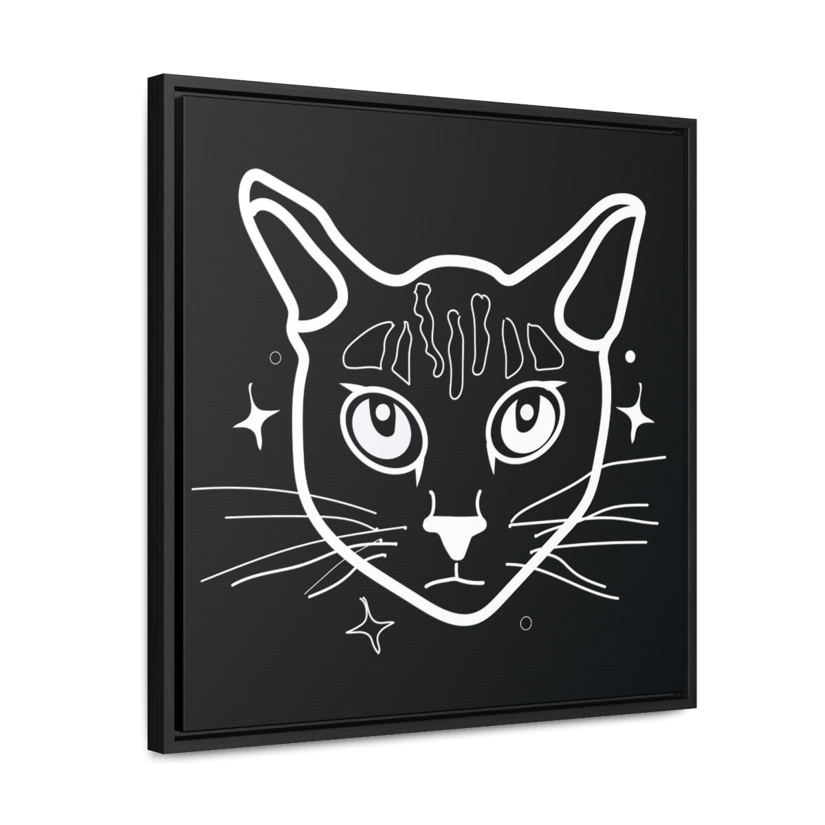Good Kitty Gallery Canvas Wraps, Square Frame