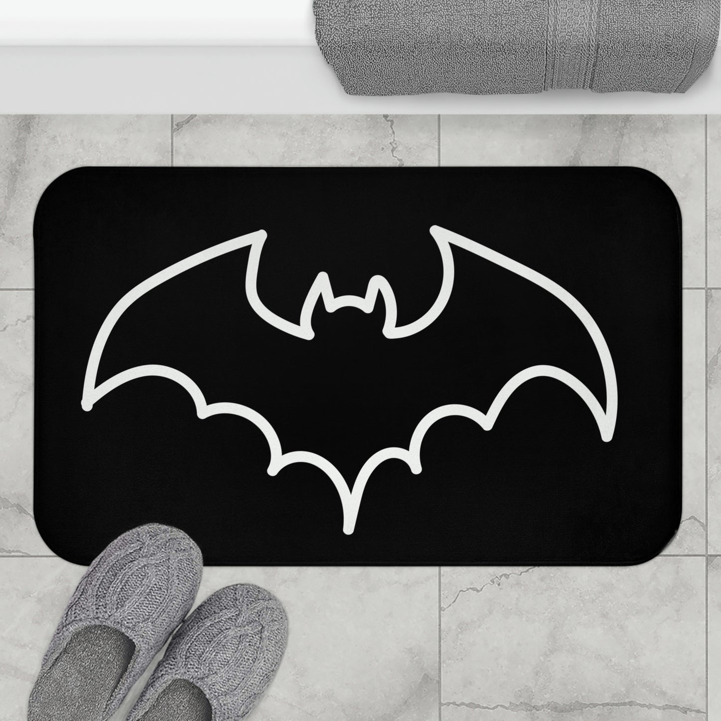 Hollow Batty Bath Mat in 2 sizes
