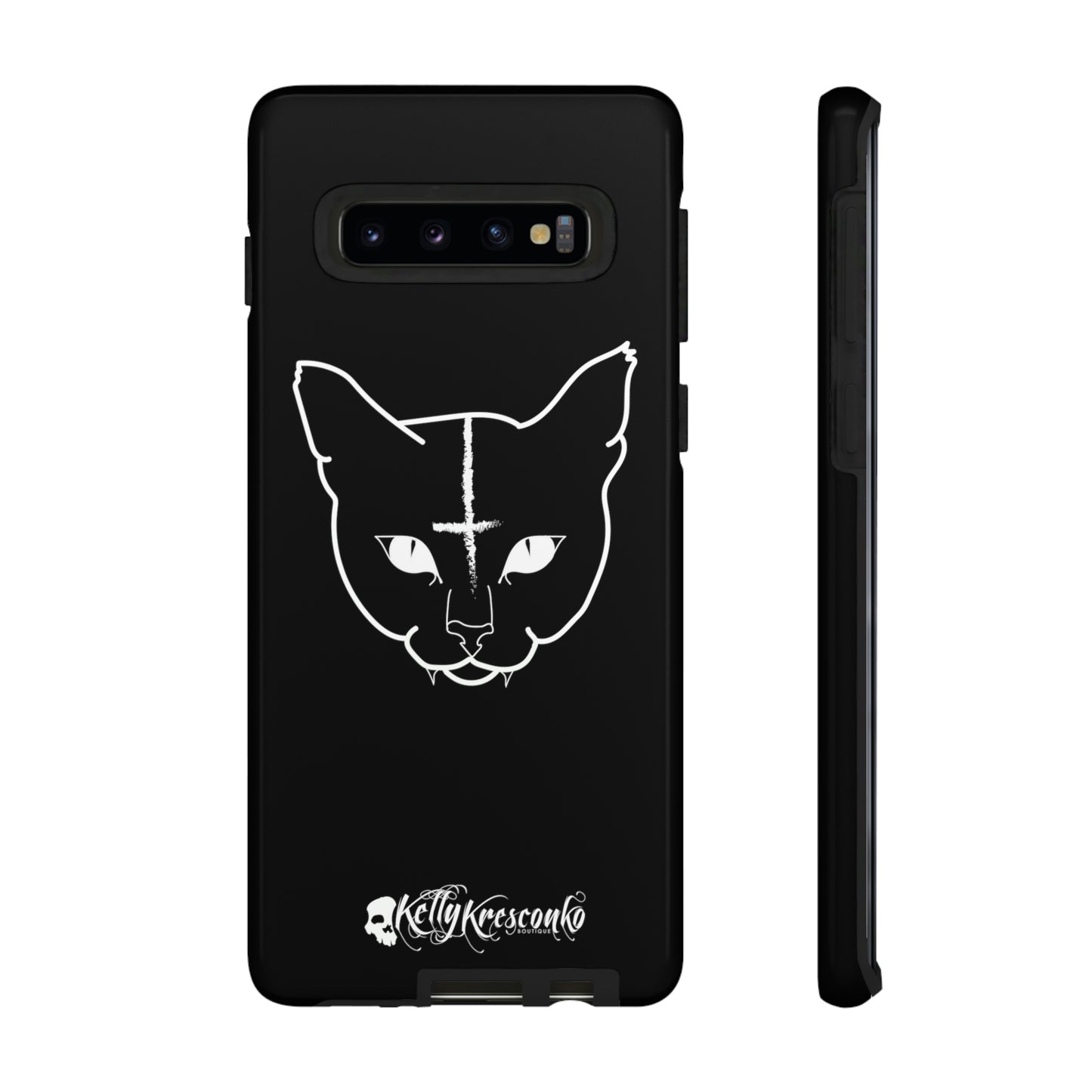 Hell Cat Phone Case (40 different sizes to choose from)