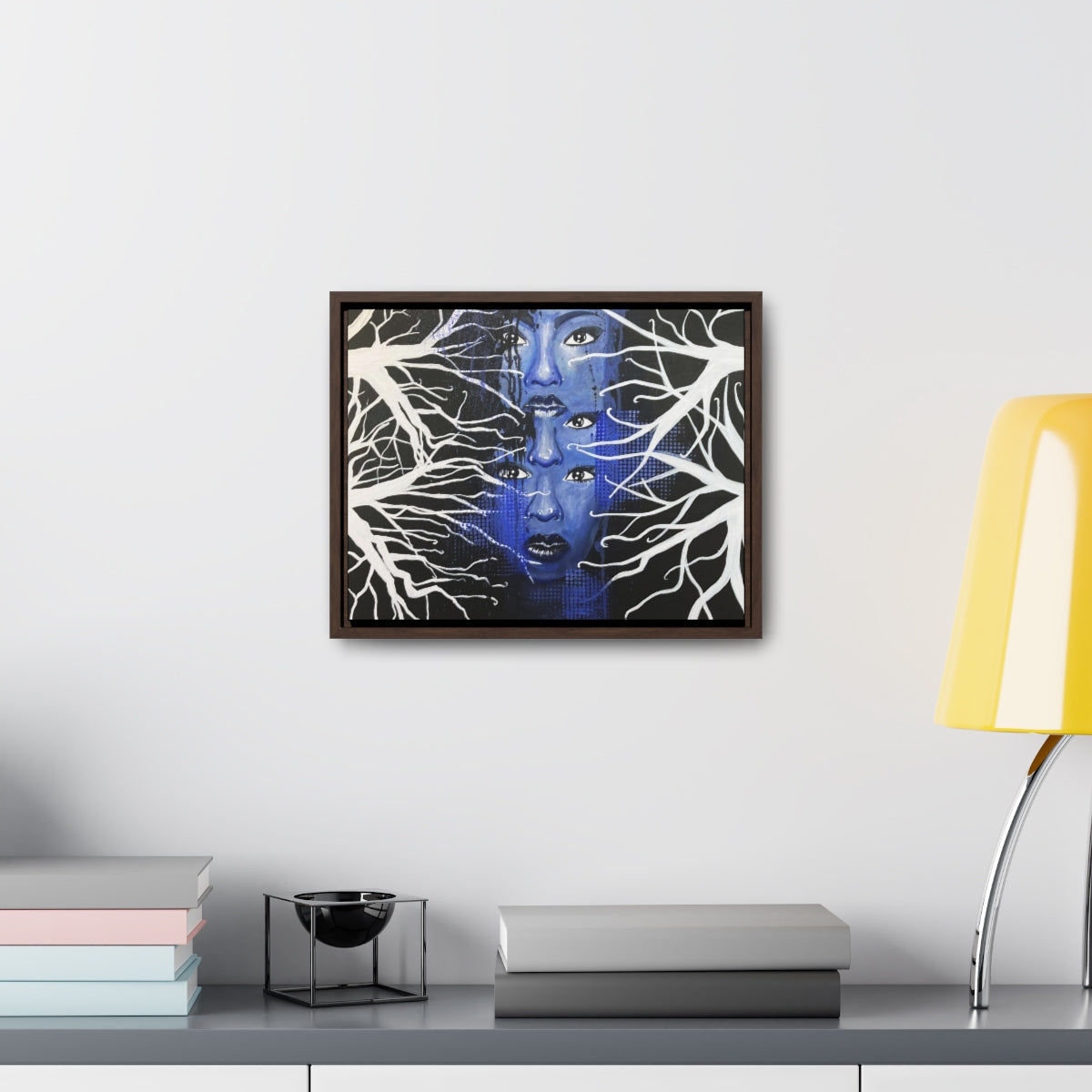 "Untitled" Painting by Kelly Kresconko PRINT on Gallery Canvas Wraps, Horizontal Frame