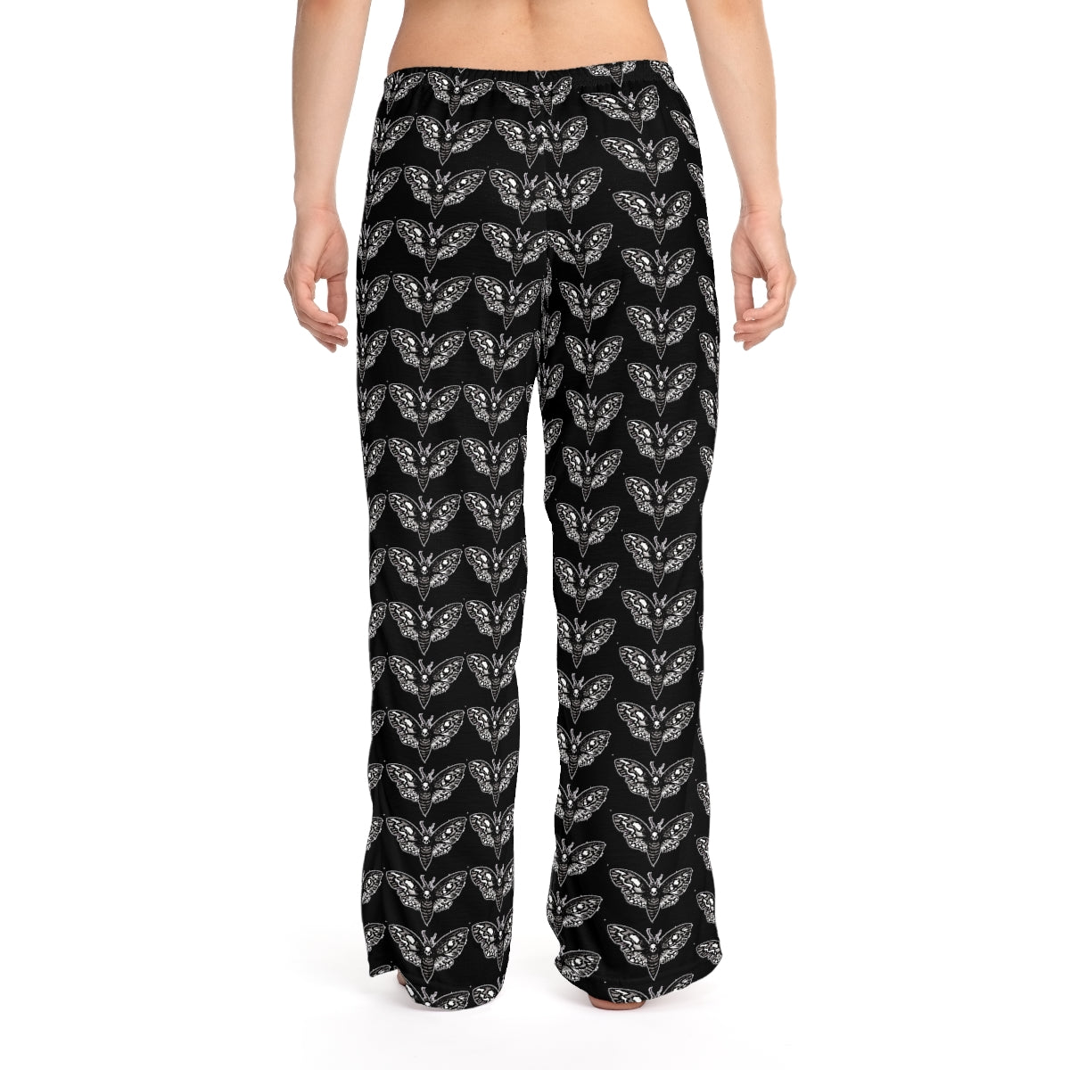 *DeathMoth* By Kelly Kresconko Pajama Pants