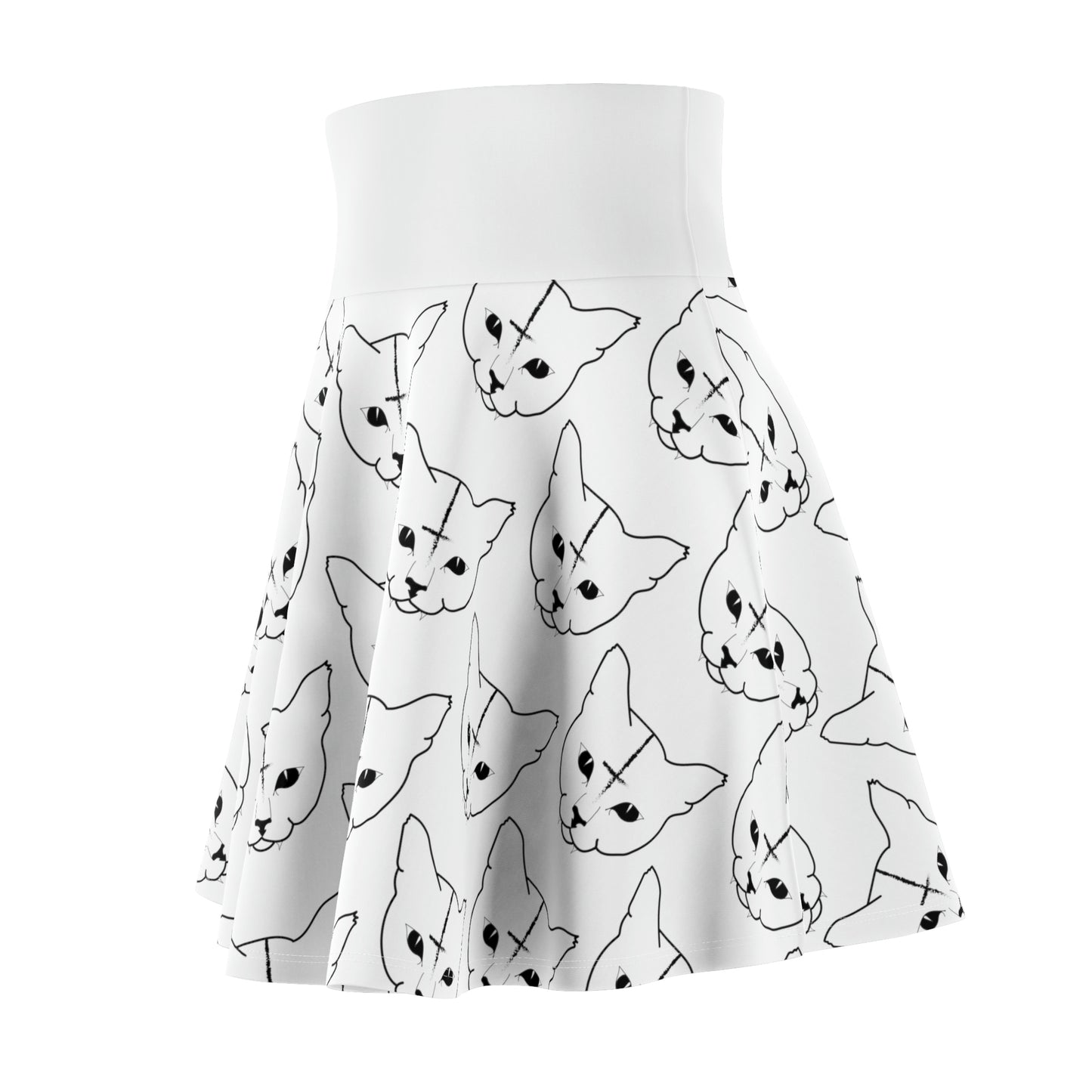 Hell O'Kitty Flowy Skirt