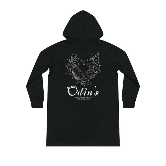 Odin's Ravens Extra long Dress Style Hoodie
