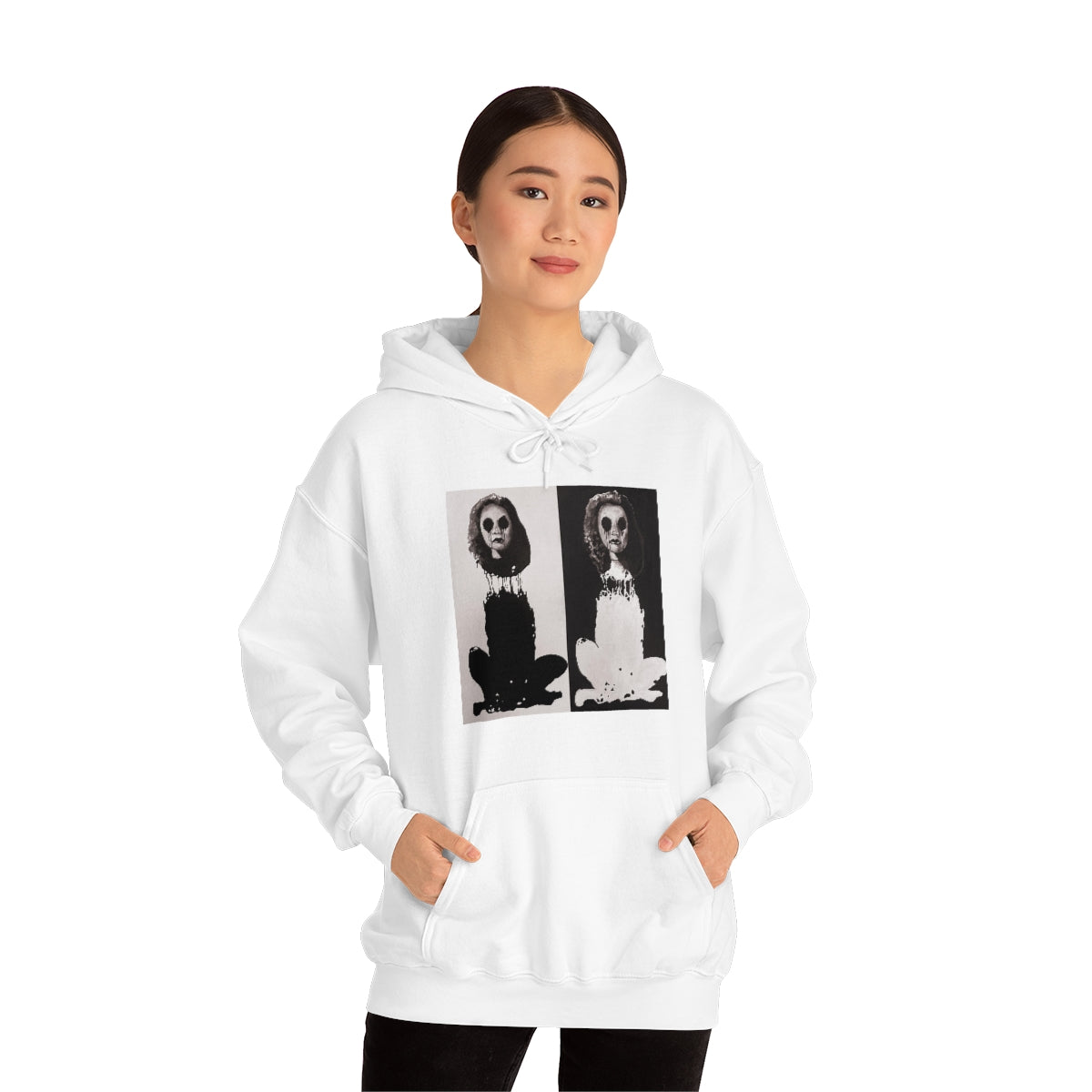 "Melancholy Felines" Unisex Heavy Blend™ Hooded Sweatshirt
