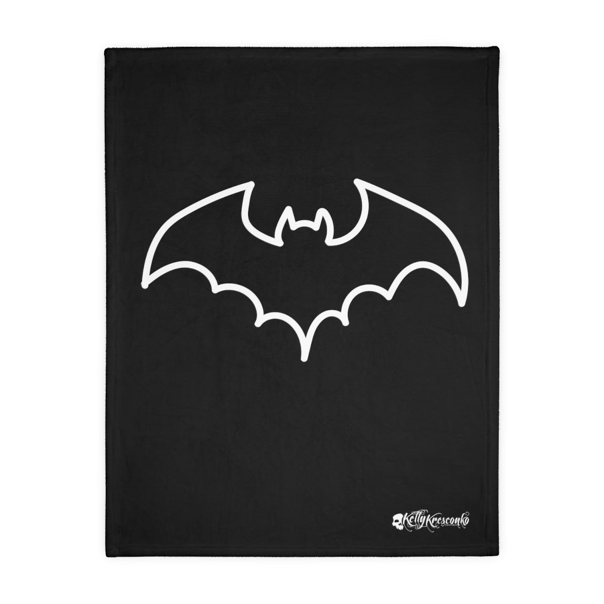 Velveteen Bat Blanket (Two-sided print)