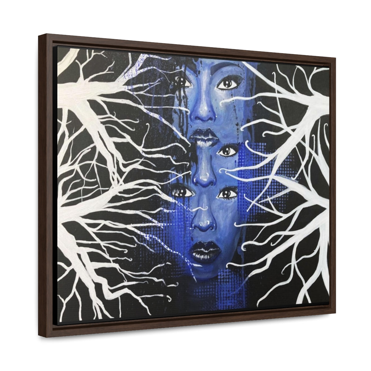 "Untitled" Painting by Kelly Kresconko PRINT on Gallery Canvas Wraps, Horizontal Frame
