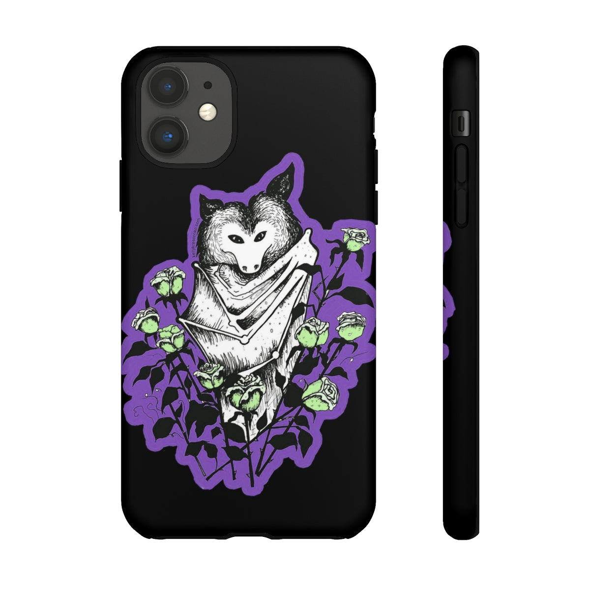 Blue Batty Phone Case