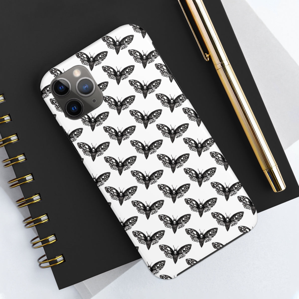 DeathMoth by Kelly Kresconko Phone Case
