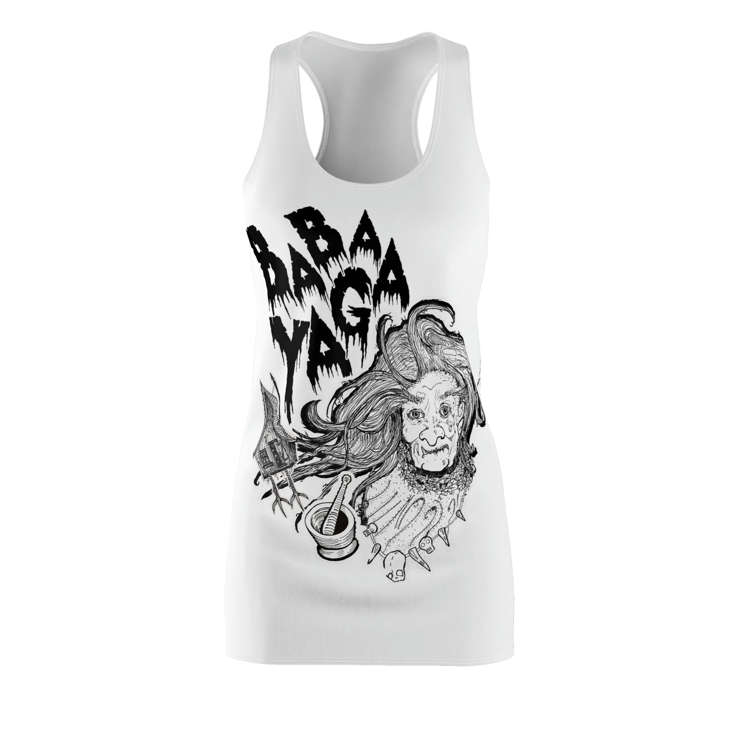 Women's Cut & Sew Racerback Dress (AOP)