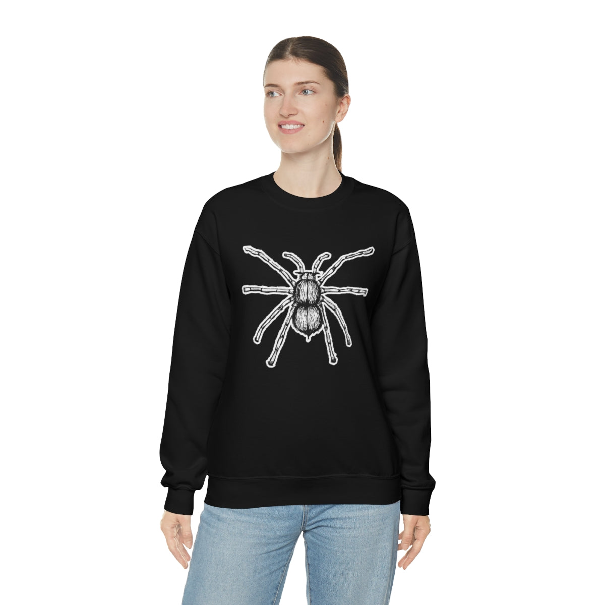 Sketchy Spider Unisex Heavy Blend™ Crewneck Sweatshirt