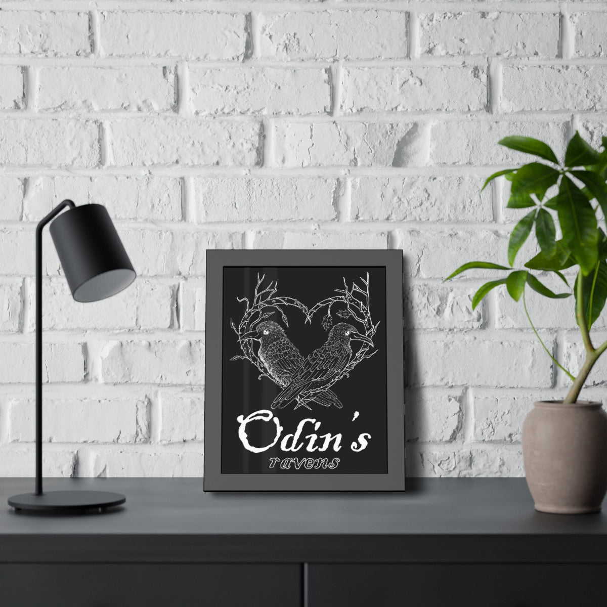 Odin's Ravens Framed Posters