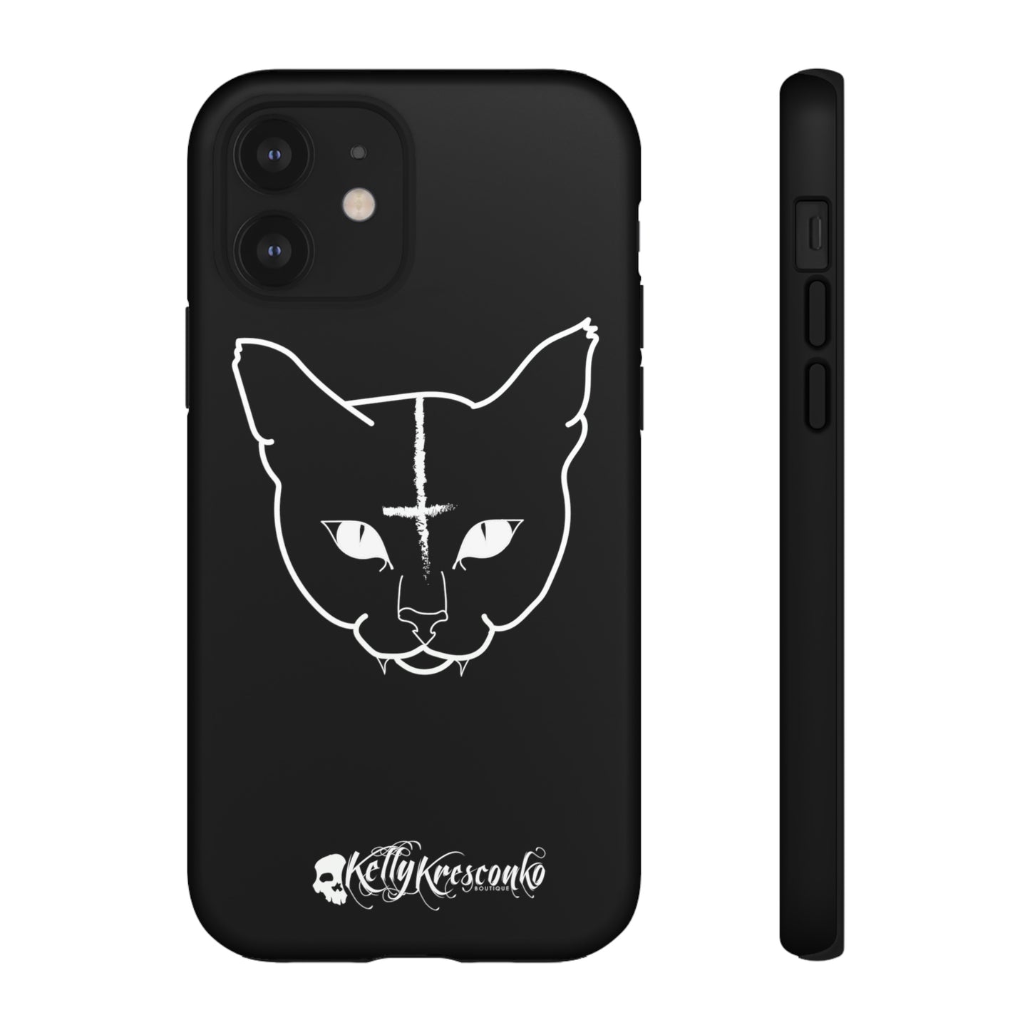 Hell Cat Phone Case (40 different sizes to choose from)