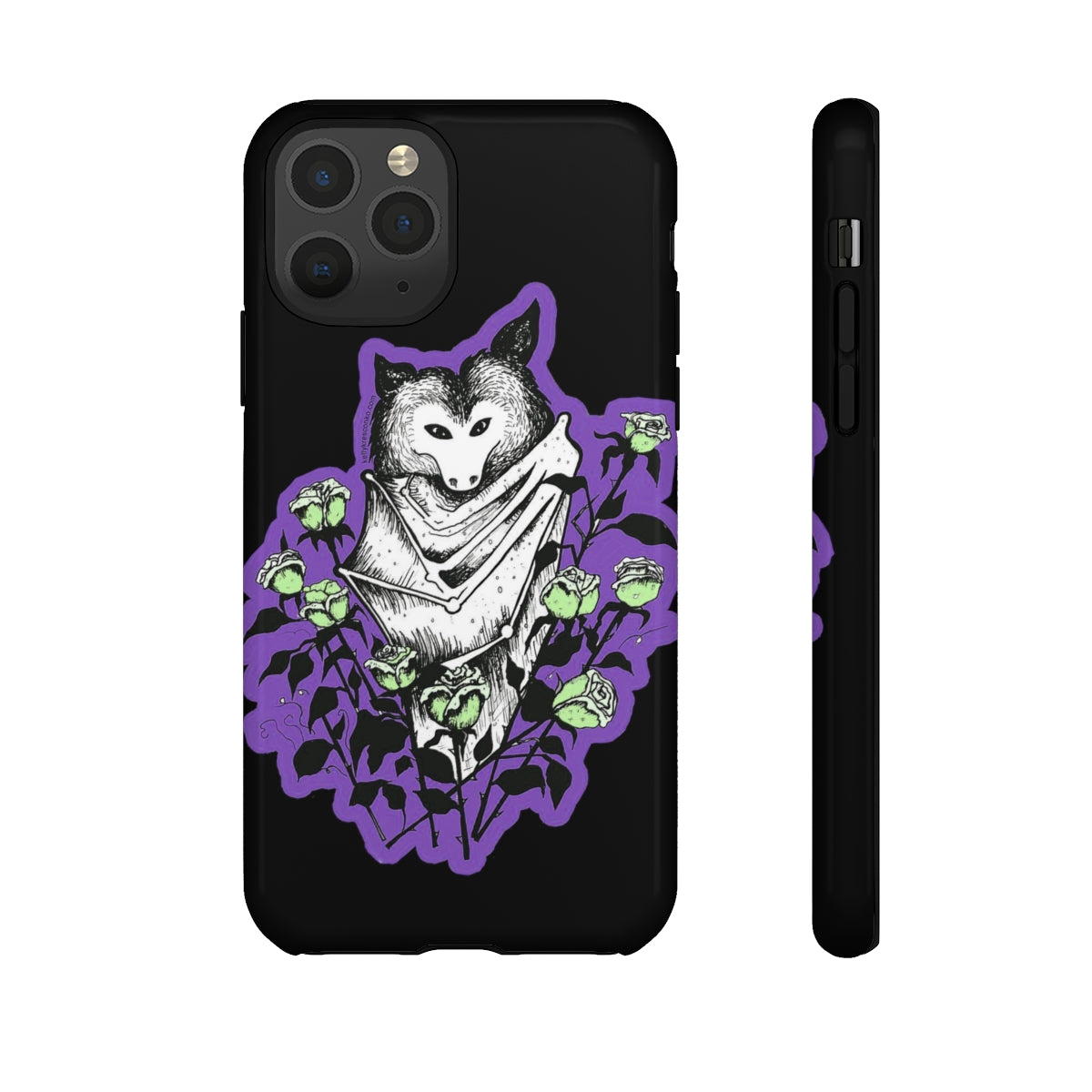 Blue Batty Phone Case