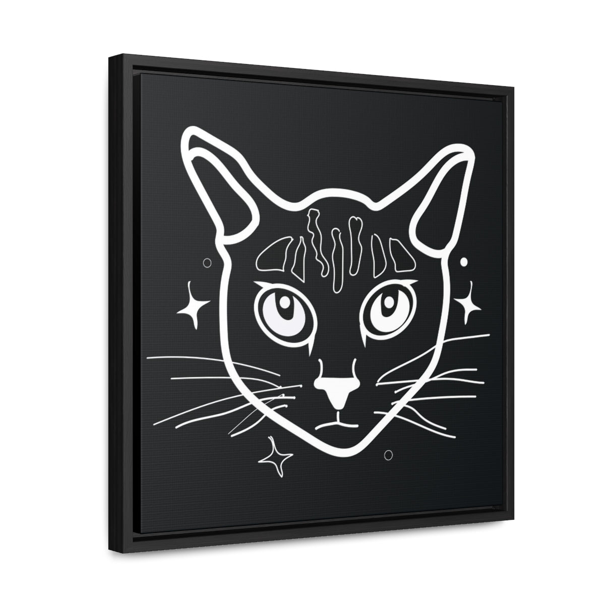Good Kitty Gallery Canvas Wraps, Square Frame