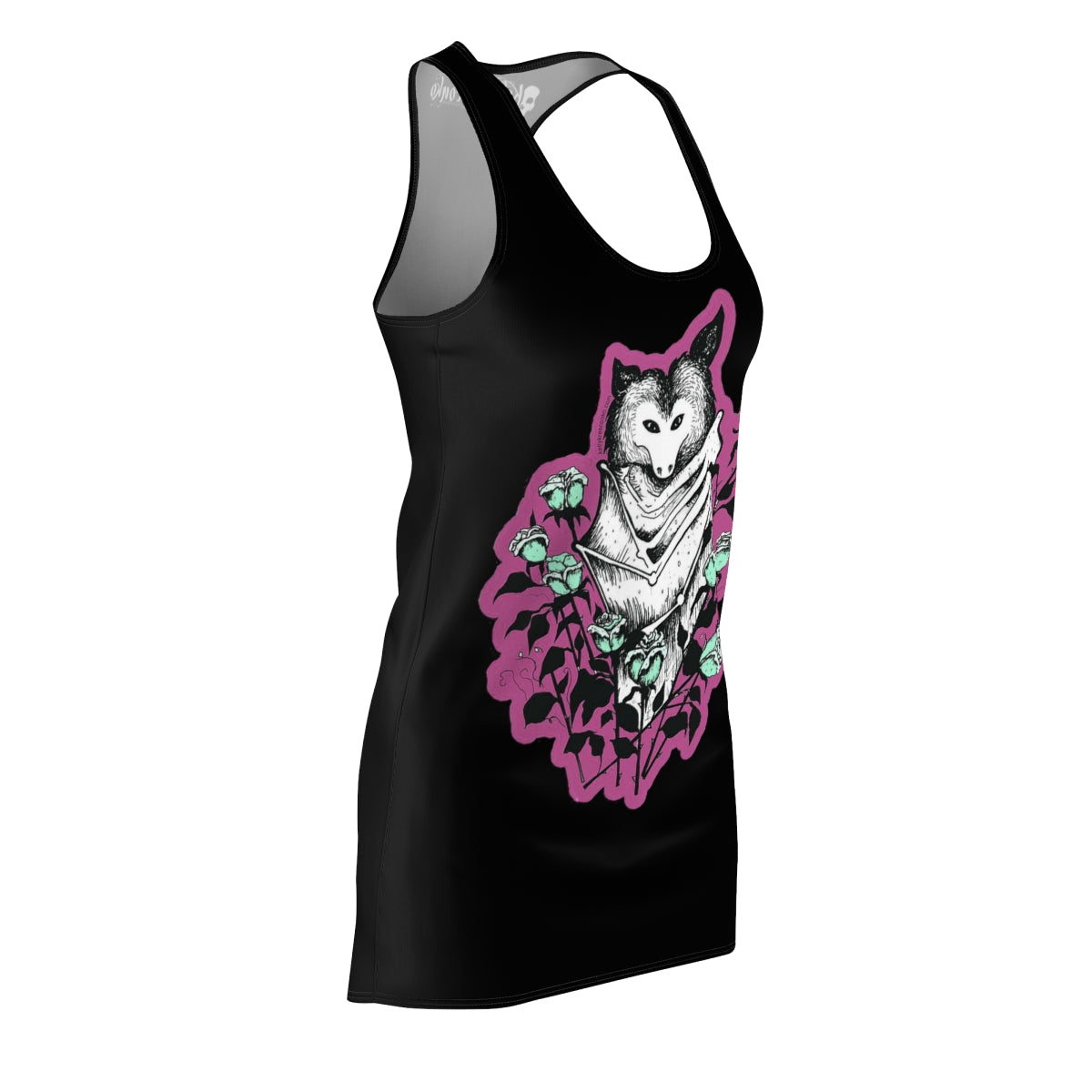 Illustrated by Kelly Kresconko Cut & Sew Racerback Dress