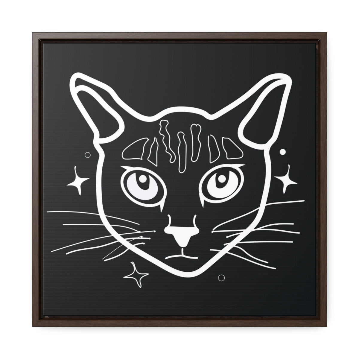 Good Kitty Gallery Canvas Wraps, Square Frame
