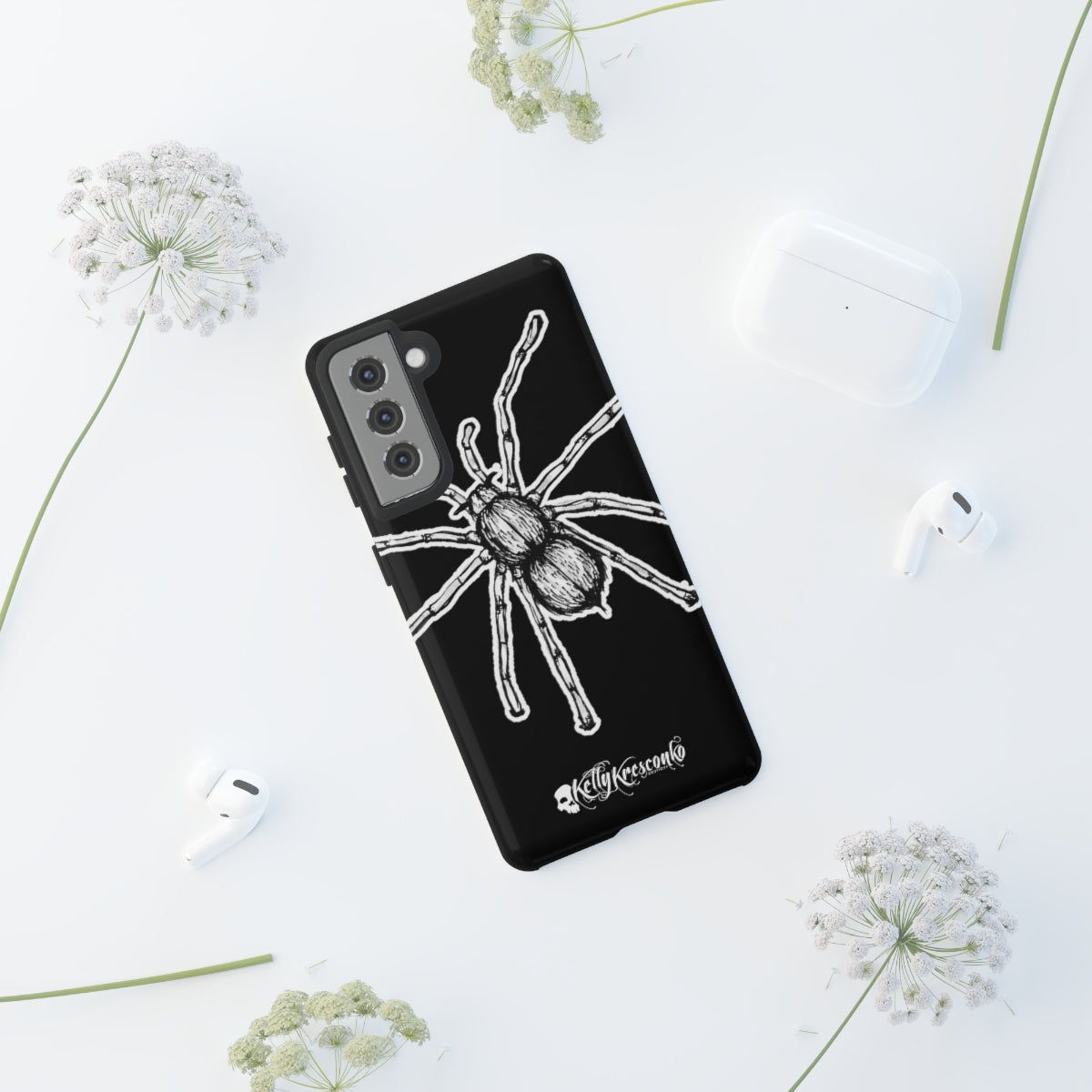 Sketchy Spider Phone Case