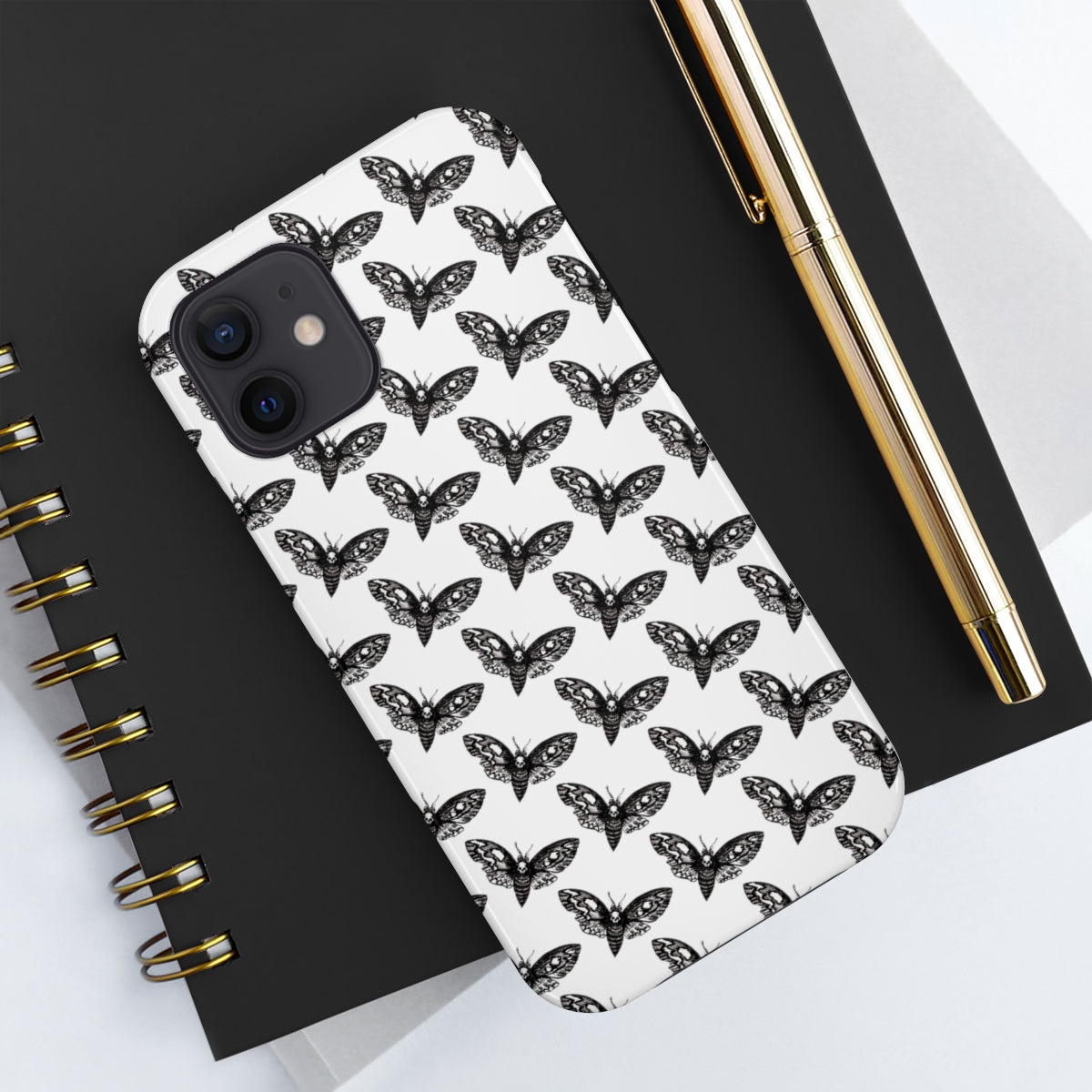 DeathMoth by Kelly Kresconko Phone Case