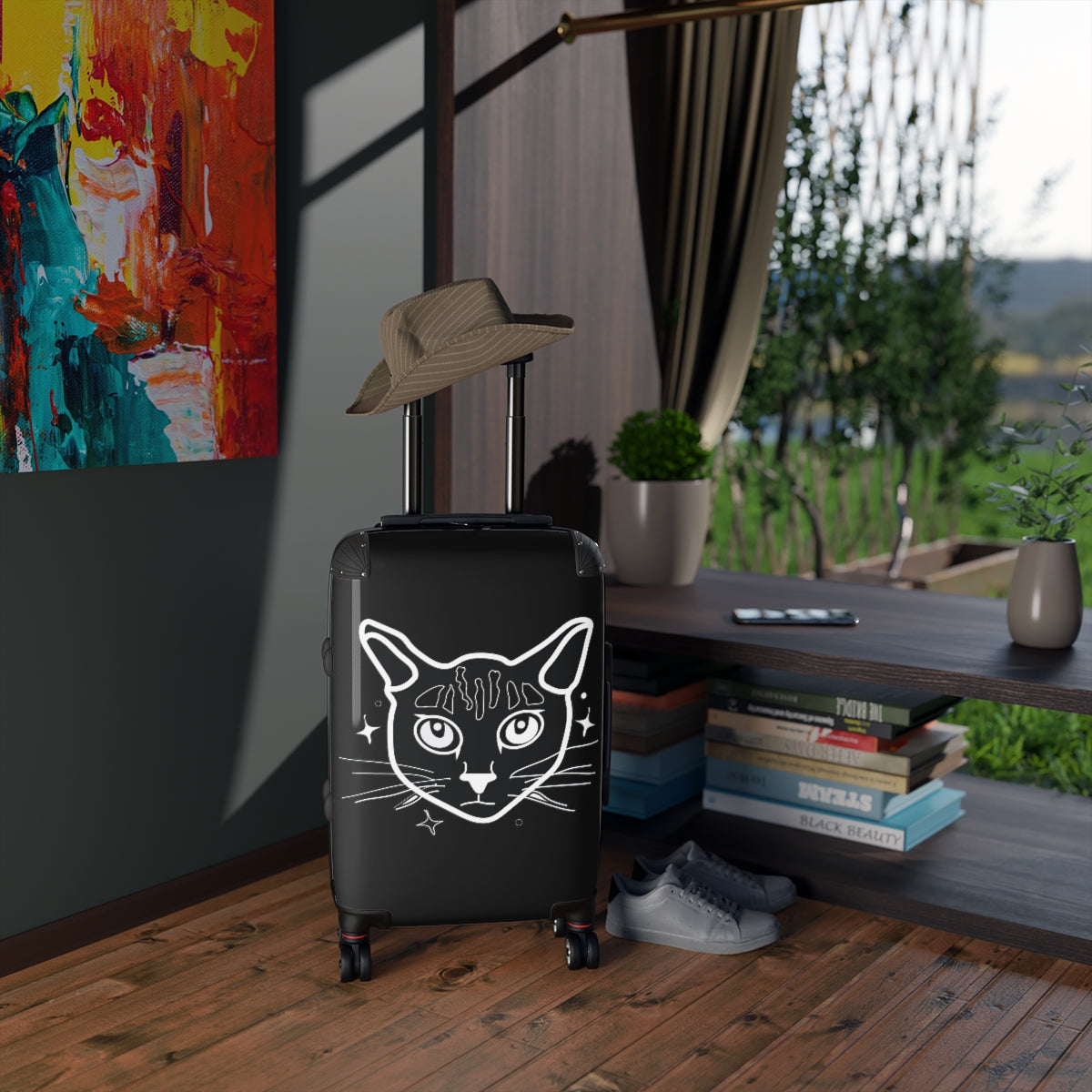 Kitty Face Suitcase