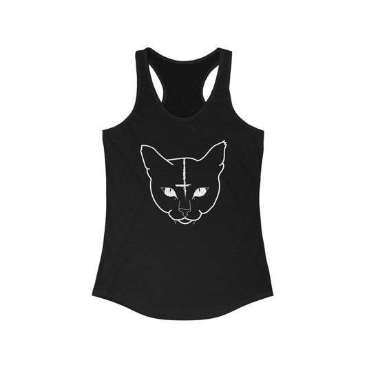 Hell O'kitty  Racerback Tank