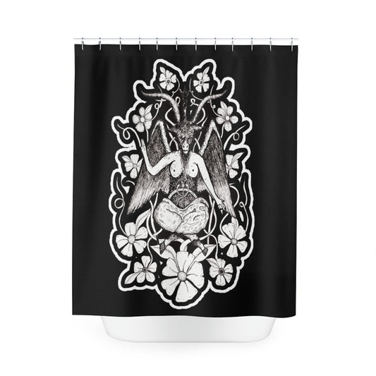 Baphomet Shower Curtain