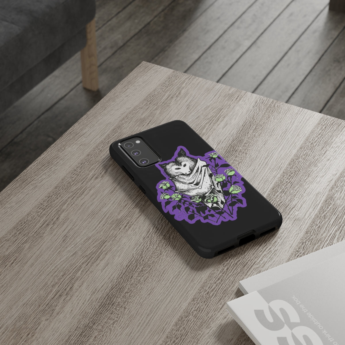 Blue Batty Phone Case