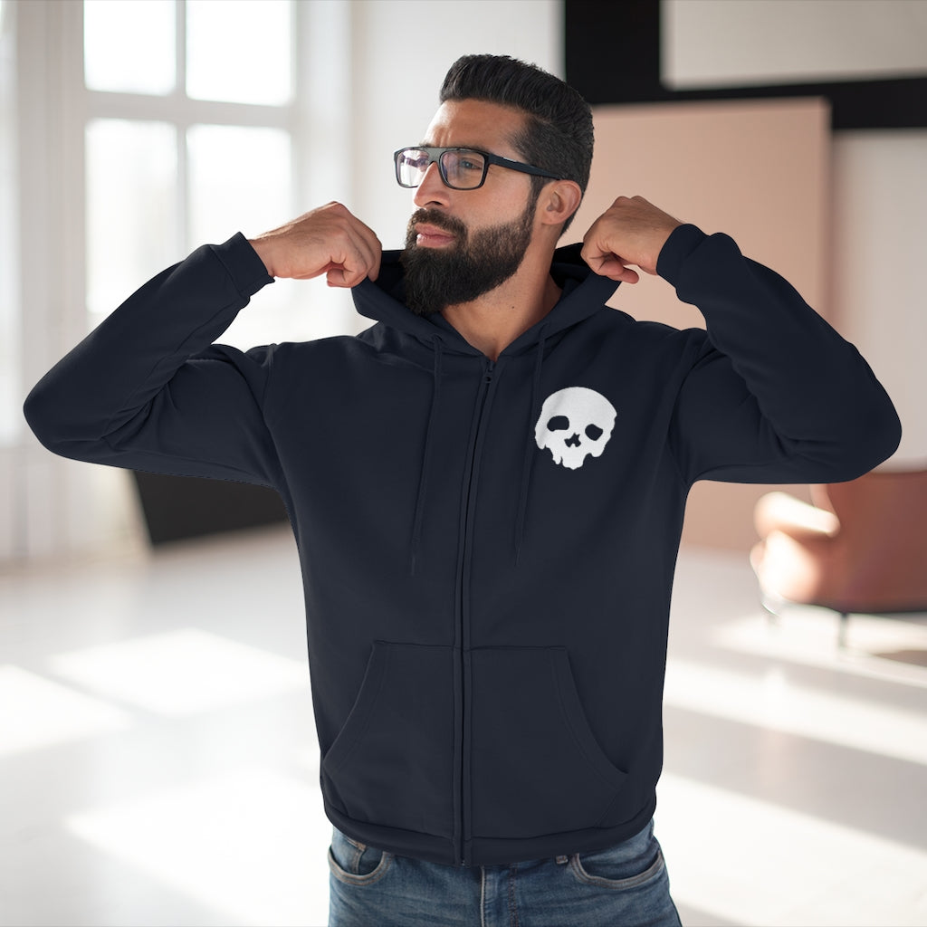 Unisex Hooded Zip Sweatshirt