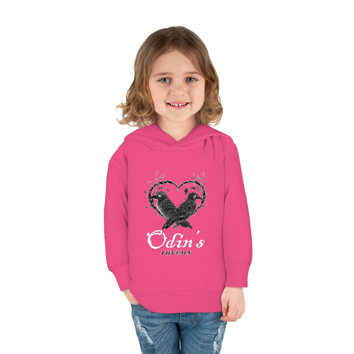 Odin's Ravens Toddler Pullover Fleece Hoodie