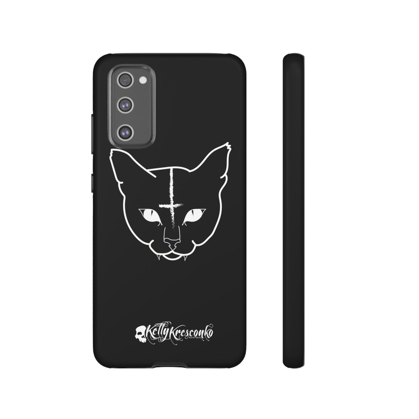 Hell Cat Phone Case (40 different sizes to choose from)
