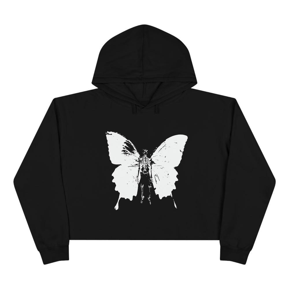 Skellerfly Crop Hoodie