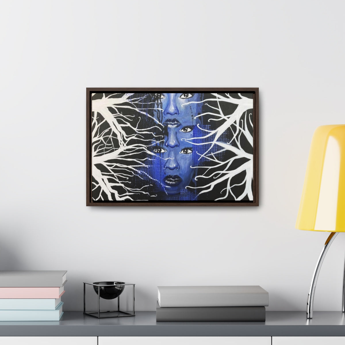 "Untitled" Painting by Kelly Kresconko PRINT on Gallery Canvas Wraps, Horizontal Frame