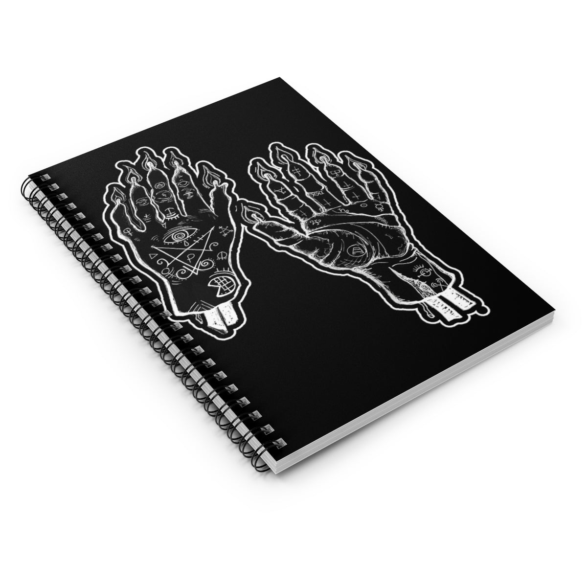 Hands of Glory Spiral Notebook - Ruled Line