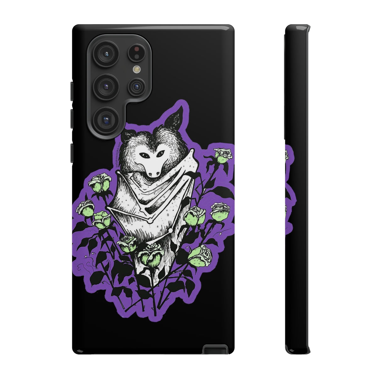 Blue Batty Phone Case