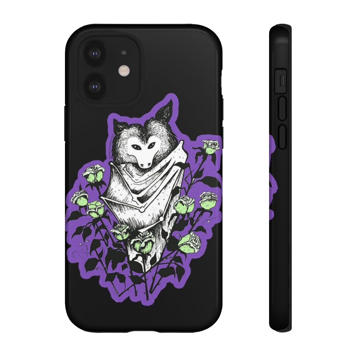 Blue Batty Phone Case