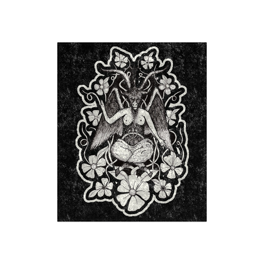 BAPHOMET Velvet Blanket