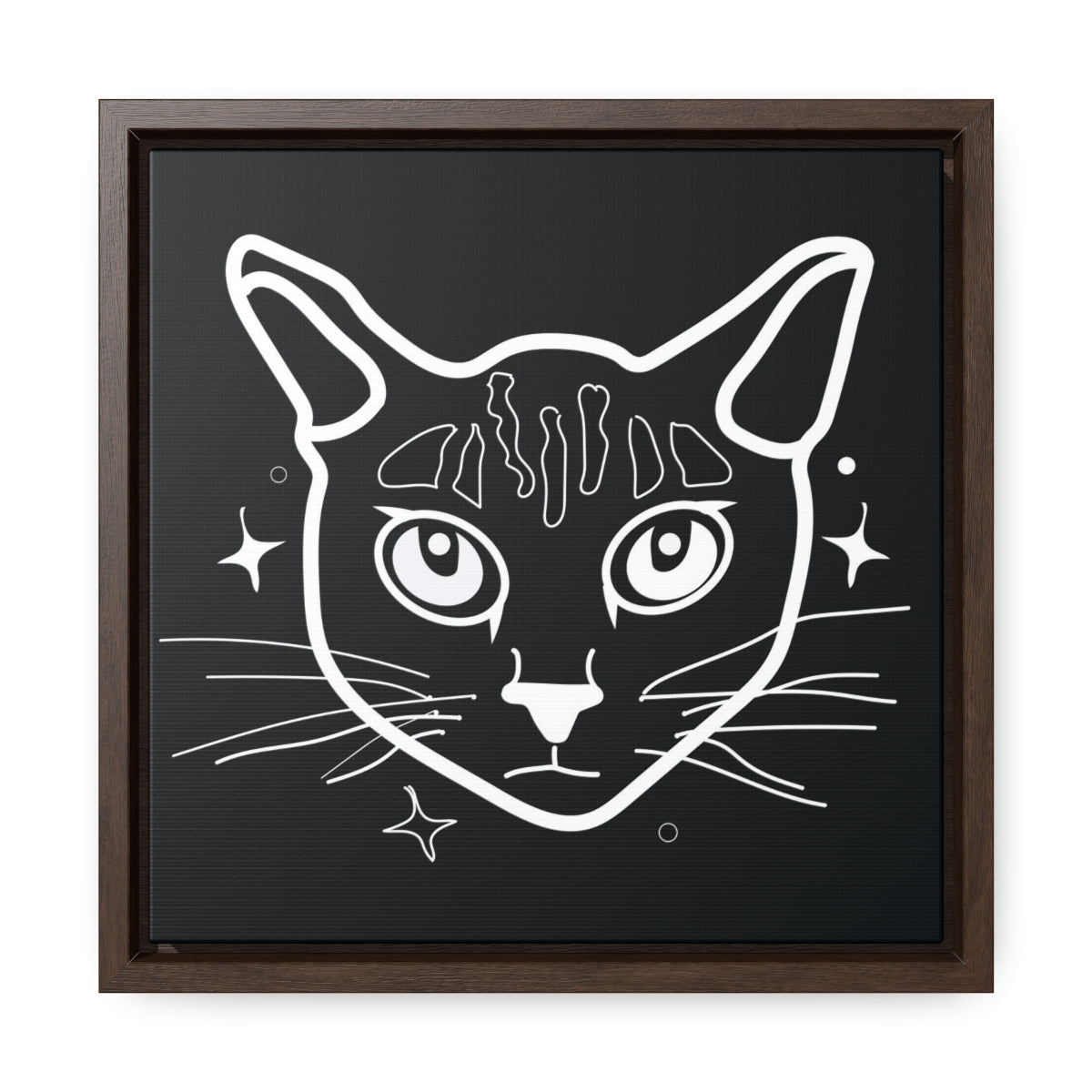 Good Kitty Gallery Canvas Wraps, Square Frame