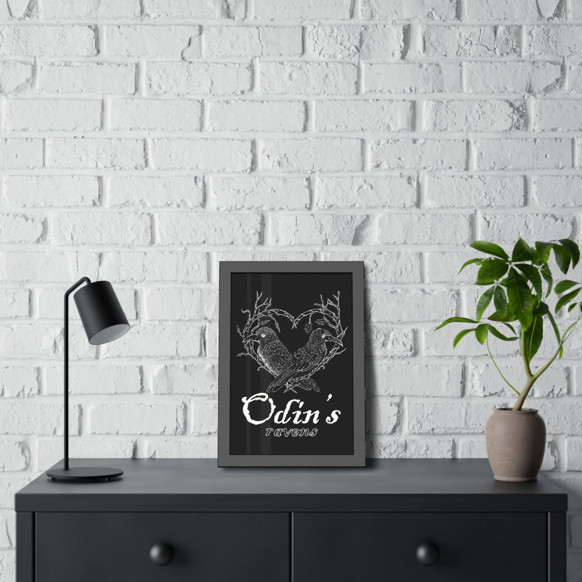 Odin's Ravens Framed Posters
