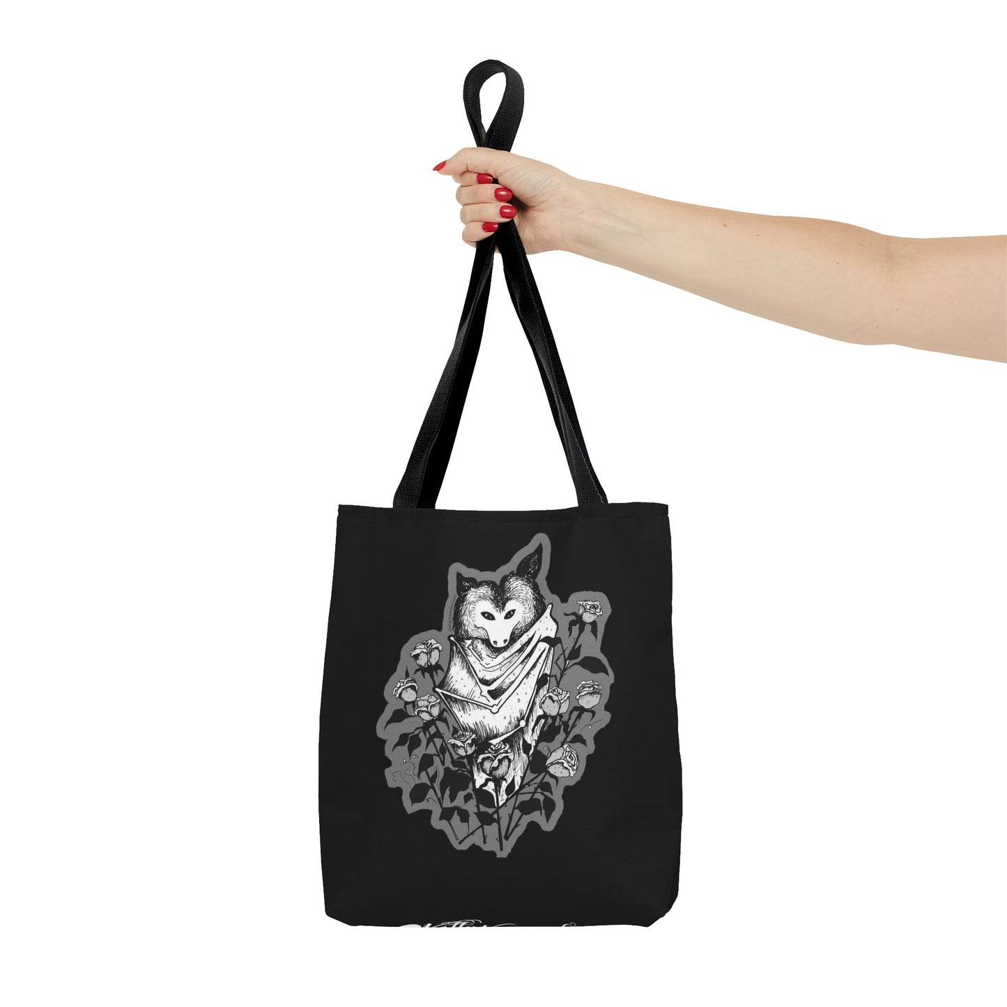 Illustrated Batty Tote Bag (Double-Sided)