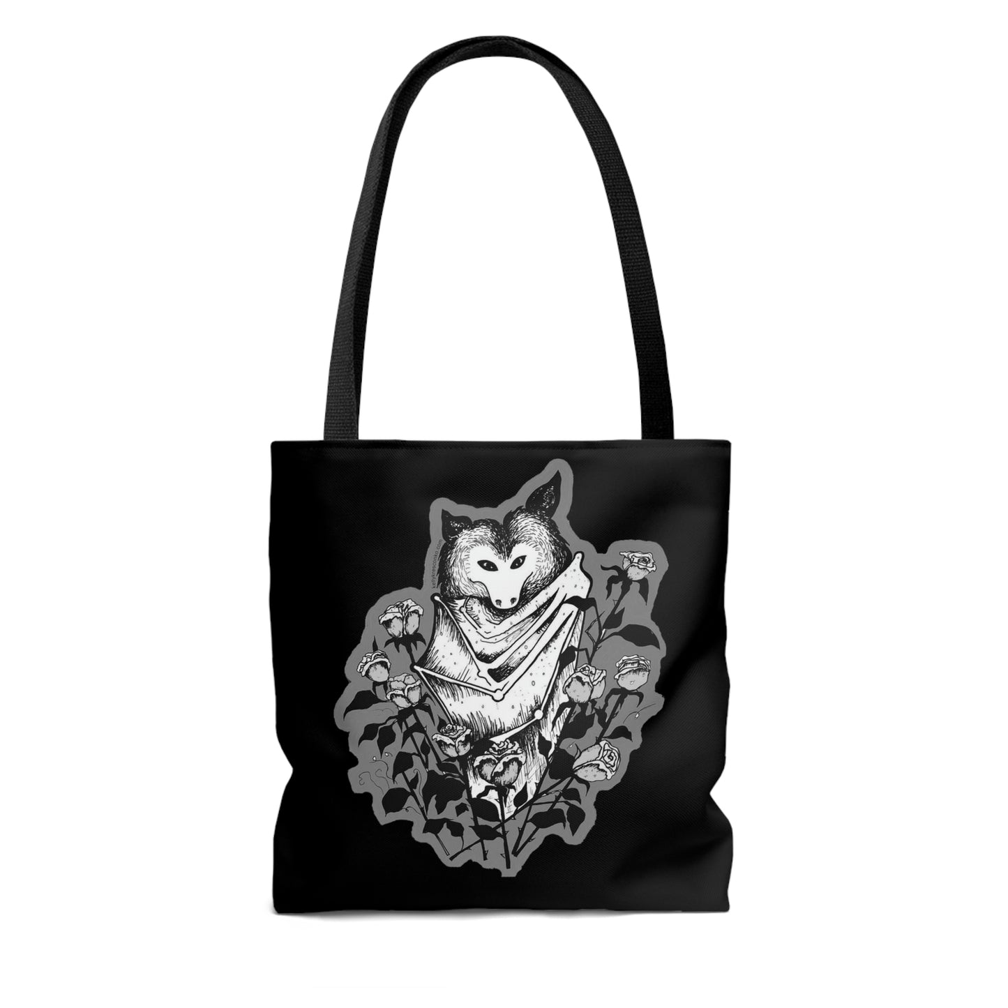 Illustrated Batty Tote Bag (Double-Sided)