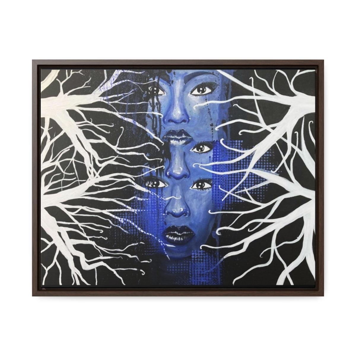 "Untitled" Painting by Kelly Kresconko PRINT on Gallery Canvas Wraps, Horizontal Frame