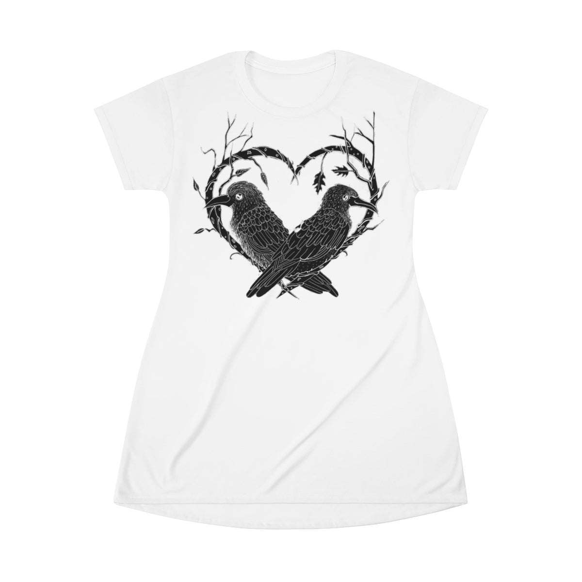 Odin's Ravens  T-Shirt Dress