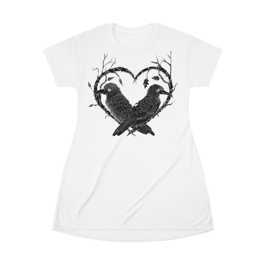 Odin's Ravens  T-Shirt Dress