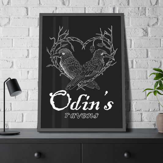 Odin's Ravens Framed Posters