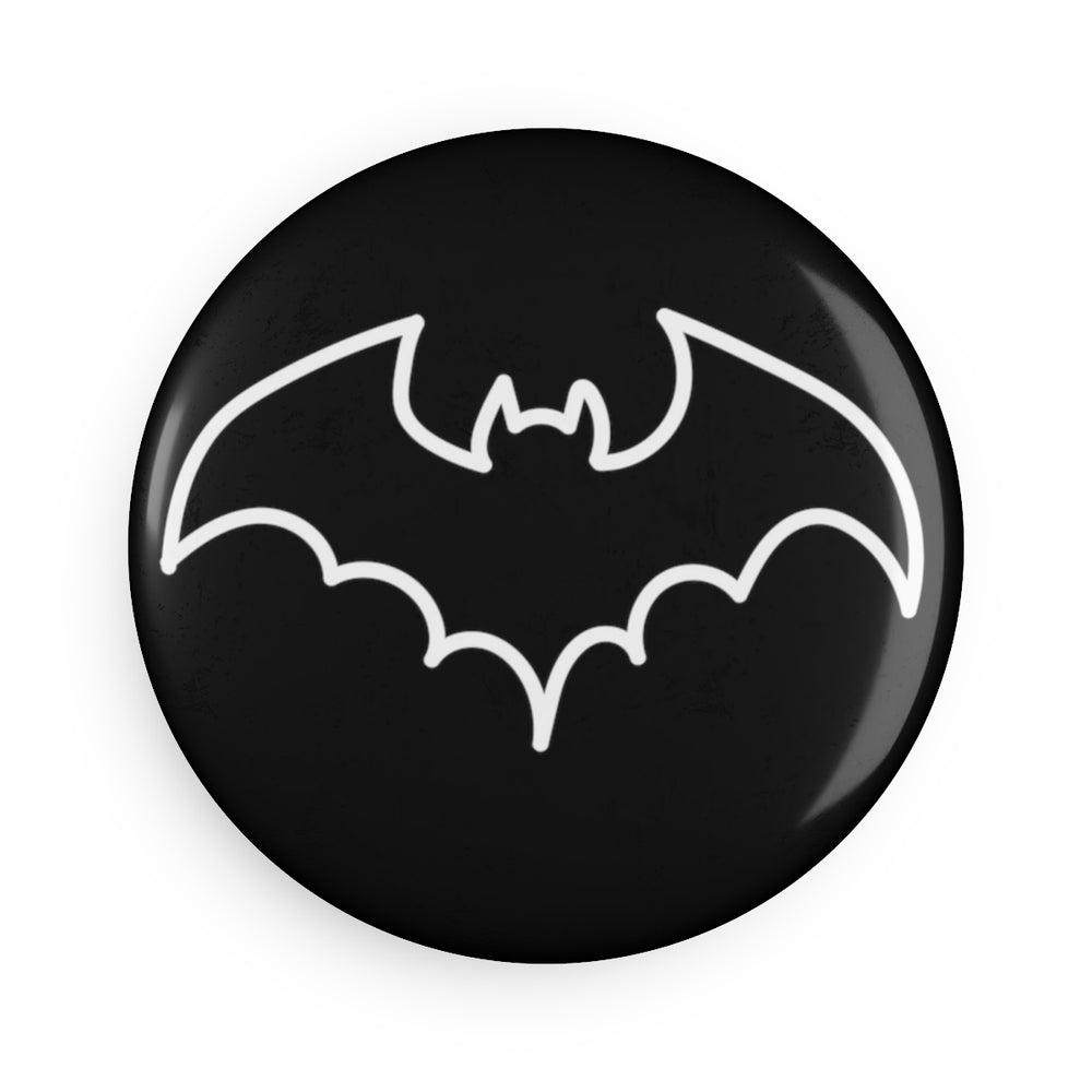 Bat Magnet, Round (1 & 10 pcs)