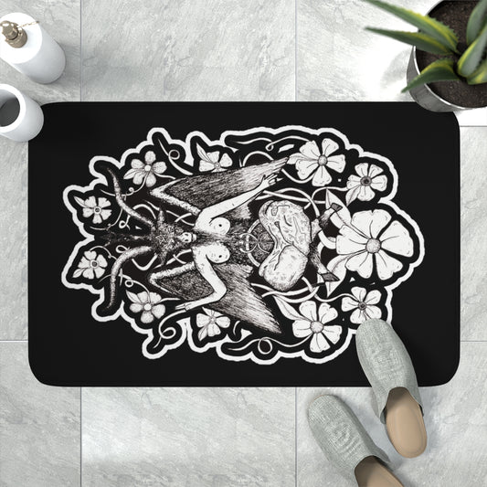 Baphomet Memory Foam Bath Mat